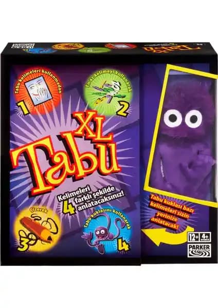 Hasbro Gaming Tabu XL: Çok Yönlü Eğlence ve İletişim Geliştiren Masa Oyunu