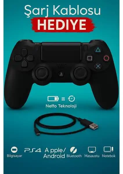 Kensa Doubleshock 4 Kablosuz Titreşimli Oyun Kolu Özellikleri ve Kullanım Alanları