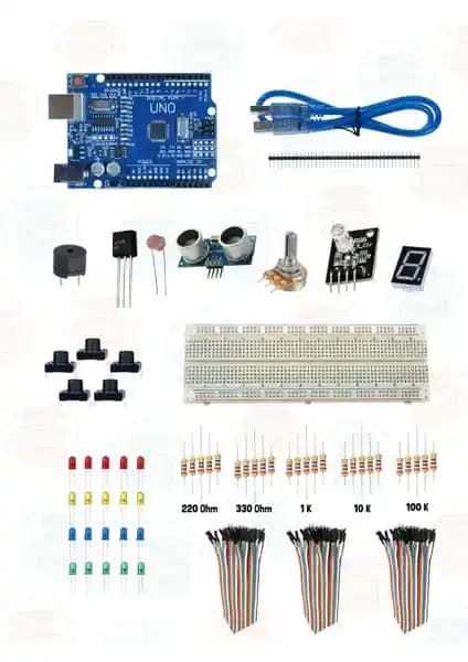 Kirpilab Arduino Başlangıç Seti Elektronik ve Programlama Öğrenmek İçin Kapsamlı Bir Çözüm