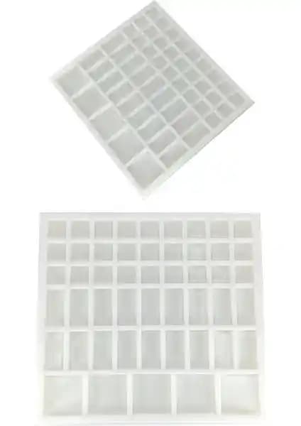 Nana Art 1/12 Ölçekli Düzenli Büyük Taş Silikon Kalıp Detaylı Modelleme Aracı