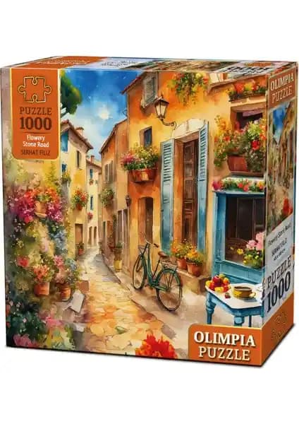 Olimpia Flowery Stone Road 1000 Parça Puzzle İnceleme ve Özellikleri