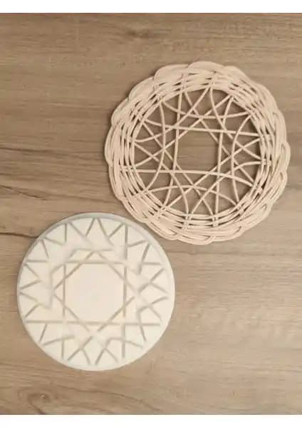 Petek Rattan Yuvarlak Kalıp: El İşi ve Dekoratif Projeler İçin Pratik Tasarım