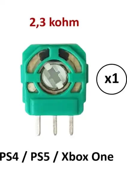 Pop Konsol Yedek Parça: PS4, PS5 ve Xbox One İçin Mikro Düğme ve Potansiyometre
