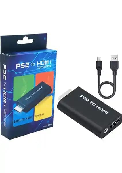 PS2 PlayStation 2 HDMI Dönüştürücü ile Eski Oyun Konsolunu Yeni Nesil Ekranlara Taşıma