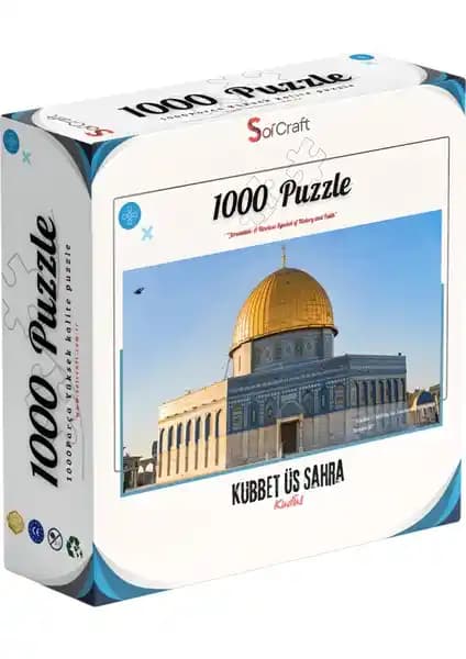 Soi Craft 1000 Parça Kudüs Mescidi Aksa Puzzle Sanat ve Kültürel Değerler Yansıması