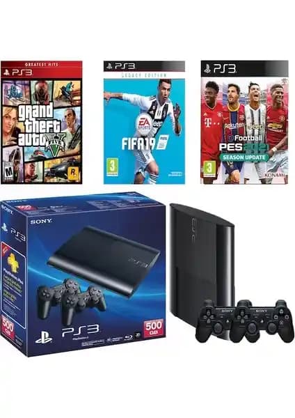 Sony PlayStation 3 Teşhir Modeli 500 GB Hafıza ve 200 Oyunla Geniş Eğlence Deneyimi