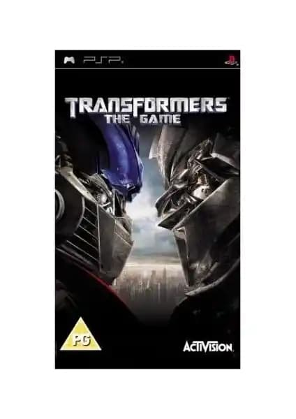 Sony PSP için Transformers Kutusuz Orijinal CD ile Efsanevi Savaşlara Katılın