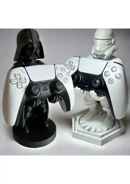 Star Wars Temalı Oyun Aksesuarları Darth Vader ve Stormtrooper Kol Tutacakları