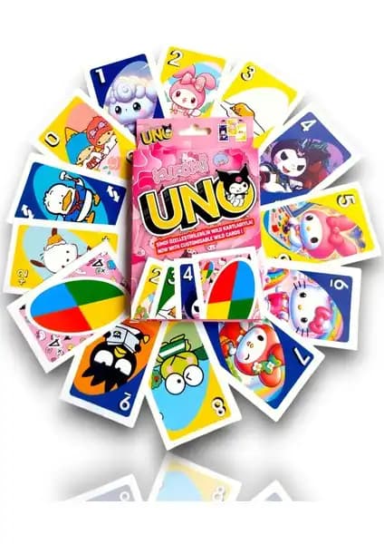 Toys Uno Kuromi Oyun Kartları: Eğlence ve Öğrenmeyi Bir Arada Sunan Sevimli Masa Oyunu