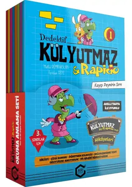 3. Sınıf Dedektif Külyutmaz ve Rafido Kitap Seti: Çocuklar İçin Eğlenceli ve Öğretici Okuma Kaynağı