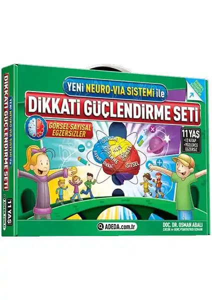 Adeda Yayıncılık Dikkati Güçlendirme Seti Çocukların Zihinsel ve Dikkat Becerilerini Destekler