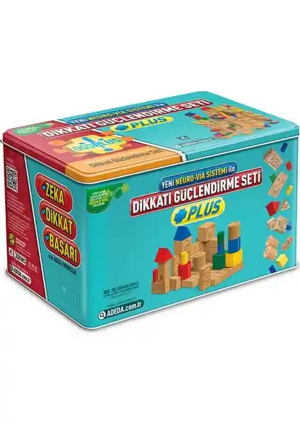 Adeda Yayıncılık Dikkati Güçlendirme Seti Plus: Çocukların Bilişsel ve Odaklanma Gelişimine Destek