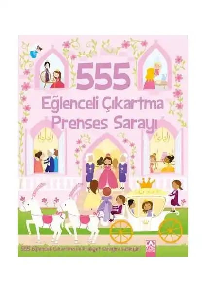 Altın Kitaplar Prenses Sarayı Çıkartma Kitabı Çocuklar İçin Eğlenceli ve Öğretici Aktivite