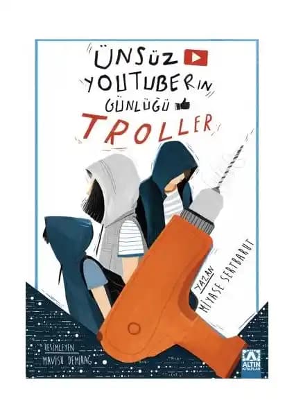 Altın Kitaplar Ünsüz Youtuber'In Günlüğü Troller Çocuklar ve Gençler İçin Eğlenceli ve Eğitici Okuma Deneyimi