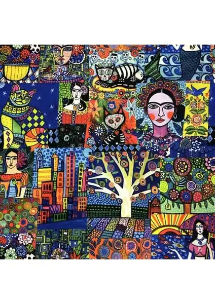 Bakırcı Kumaş Karşılaştırması: Frida Kahlo Desenli Dijital Baskı ve Keten Premium Dokuma 1