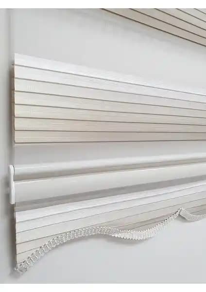 BBB Geniş Pliseli Renk Geçişli Zebra Stor Perde ve Sert Plastik Kasalı Modelleri İnceleniyor