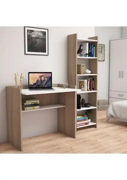 Bimossa Nurbanu ve T2020 Kösem Çalışma Masası ve Kitaplık Karşılaştırması 2