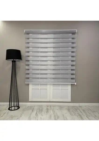 Blind-X Gri Bambu Stor Zebra Perde ve Donatti Bambu Zebra Stor Güneşlik Perde Karşılaştırması 2
