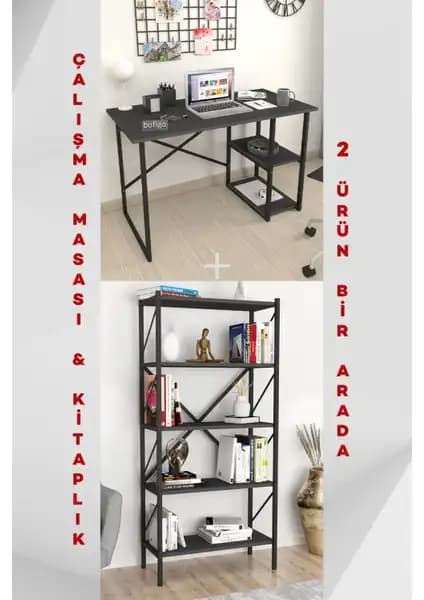 Bofigo 2 Raflı ve Ceramical Çalışma Masası Karşılaştırması: Özellikler ve Kullanıcı Yorumları 1
