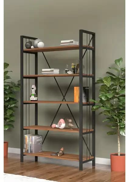 Bofigo 6 Raflı Duvara Monte ve Wood House Eftelya Kitaplıkları Karşılaştırması 2