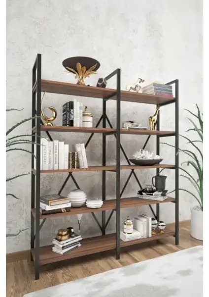 Bofigo ve Wood House Ilayda Geniş Raflı Kitaplık Karşılaştırması 2