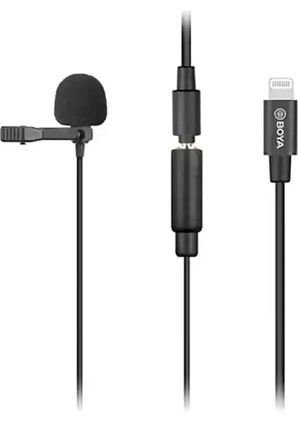 Boya BY-M2 Lisanslı iPhone Yaka Mikrofonu: Profesyonel Ses Kaydı İçin Uygun Çözüm