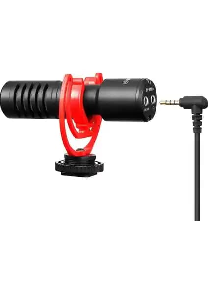 Boya BY-MM1+ Condenser Shotgun Mikrofon: Profesyonel Ses Kaydı İçin Gelişmiş Çözüm