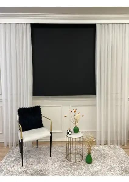 Brillant Stor Perde 70x260 ve Kalın Kumaş Modeli Karşılaştırması 2