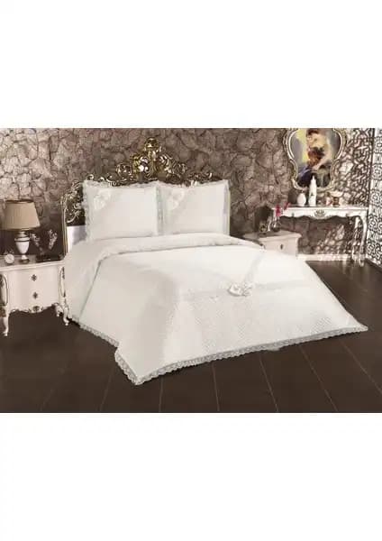 Bünyamin Çalışkan Naime Pike Takımı ve Kırlent Dünyası Yatak Örtüsü Karşılaştırması 2