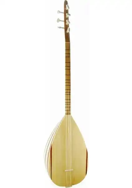 BYMOK Kısa Sap Maun Bağlama: Geleneksel ve Modern Kullanım İçin Kaliteli Enstrüman