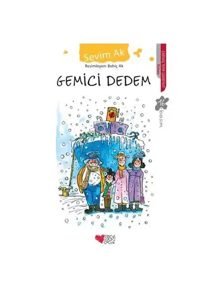 Can Çocuk Gemici Dedem Sevim Ak tarafından yazılan çocuklar için deniz ve macera temalı masal kitabı