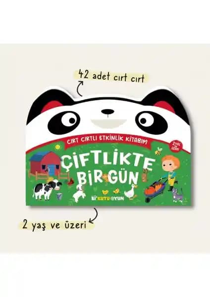 Çiftlikte Bir Gün: Eğitici ve Eğlenceli Çocuk Aktivite Kitabı 75-90 Karakter