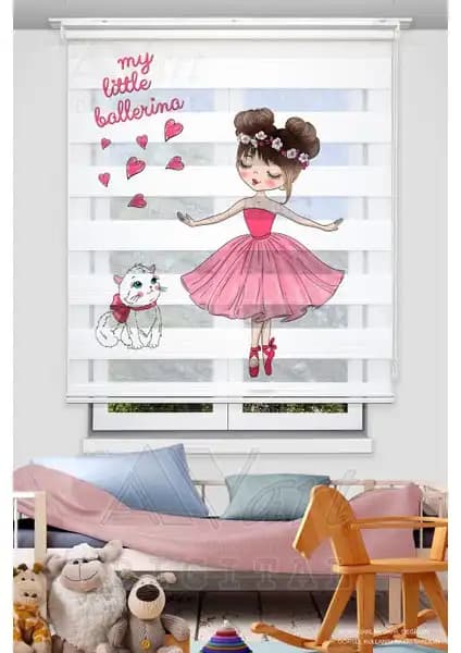Çocuk Odası İçin Zebra Stor Perdeler: Avart Digital Balerin ve Mavi Bugatti Karşılaştırması 1