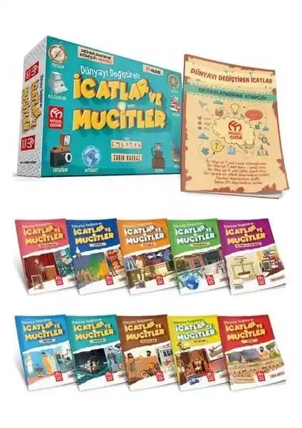 Çocuklar İçin İcatlar ve Mucitler Seti: Bilimsel Keşifler ve İlham Verici Hikayeler