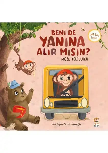 Çocuklar İçin Müze Temalı Interaktif Kitap ve Yap-Boz Oyunları Ürünü