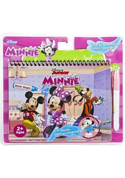 Çocuklar İçin Yenilikçi Su Boyama Kitabı Minnie Mouse Temasıyla Güvenli ve Eğlenceli