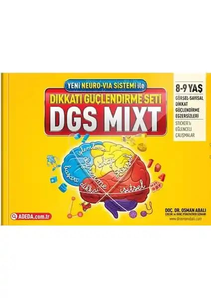 Çocukların Dikkat ve Zeka Gelişimini Destekleyen Dikkati Güçlendirme Seti Mixt