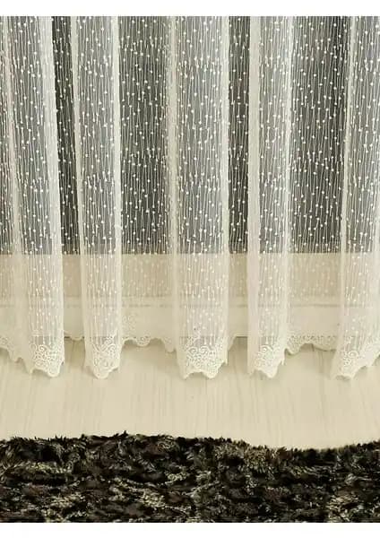 Cortibo Eko 8020 ve Evdepo Home Taç Kum Desen Tül Perdeleri Karşılaştırması