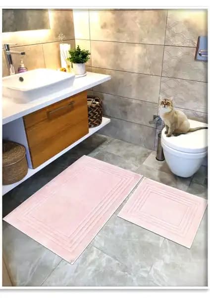Cotton Crafty Vera ve Yaprak Banyo Paspas Setleri Karşılaştırması 1