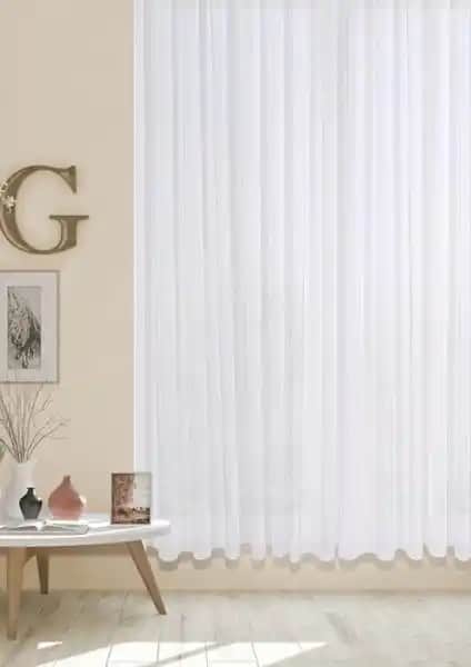 Cotton Studio Taç Keten ve Perhal Grek Zemin Etekleri Tül Perde Karşılaştırması