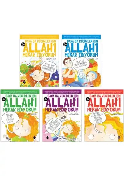Daha Da Küçükler İçin Allah'ı Merak Ediyorum Seti: Çocuklar İçin Eğitici Dini Kitaplar