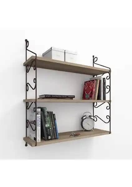 Decormet Seramoni Raf ve Kitaplık Seti ile Ekta Mobilya Duvar Rafı Karşılaştırması