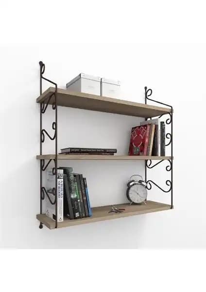 Decormet Seramoni Raf ve Kitaplık Seti ile Ekta Mobilya Duvar Rafı Karşılaştırması 1