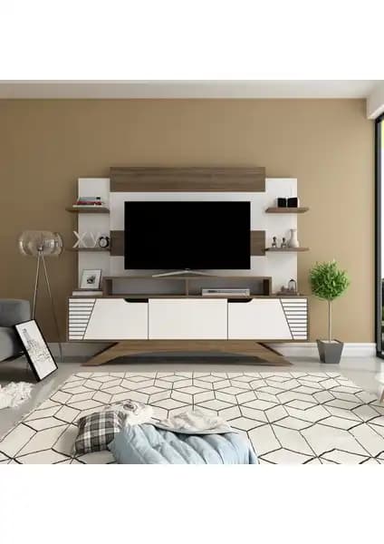 Decorotika Deparo ve Tanmob Mega Tv Ünitesi Karşılaştırması: Modern Tasarım ve Fonksiyonellik Analizi 1