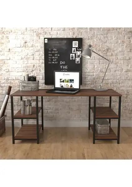 Evdemo Buket Lüx Beyaz Çalışma Masası ile Wood House Lemontia Ceviz Masası Karşılaştırması 2