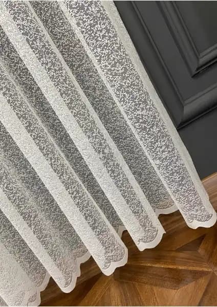 Evdepo Home Taç Kum Desen ve Tül Shop Düz Tül Perde Karşılaştırması 1