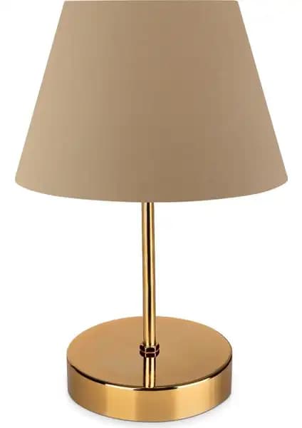 Evlight Gold Krom ve Vivido Abajur Krem Gold Safir Modern Abajur Karşılaştırması 1