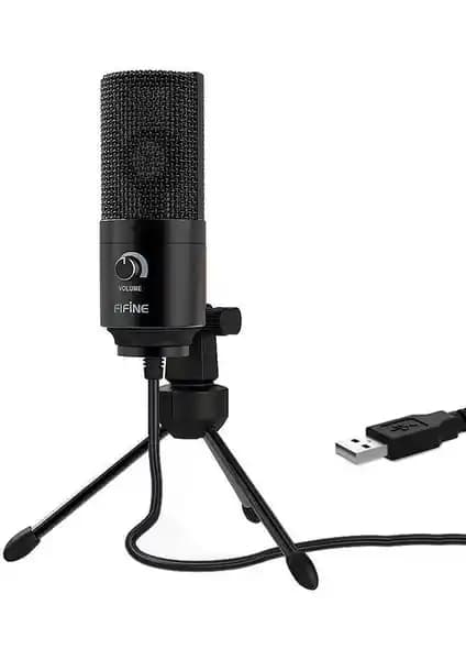 Fifine K669B USB Mikrofonu: Yüksek Kalite ve Kullanım Kolaylığı Sunan Uygun Fiyatlı Çözüm