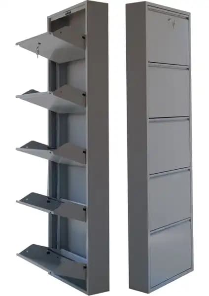 Formood Üçlü Metal Ayakkabılık ve Mobilya Pratik Kilitli 5'li Metal Ayakkabılık Karşılaştırması 2