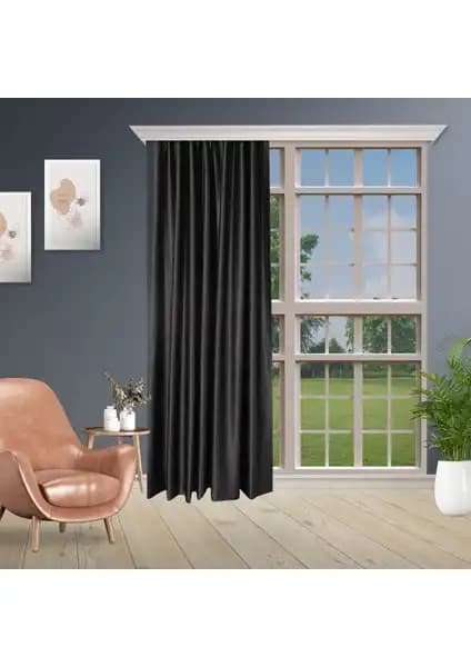 Gauze Fabric ve Perhal Antrasit Blackout Perdeleri Karşılaştırması 2
